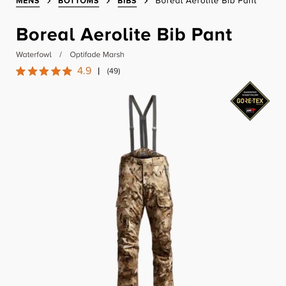 Sitka Hudson Jacket and Boreal Aerolite Bib Pant - Picture 12 of 13